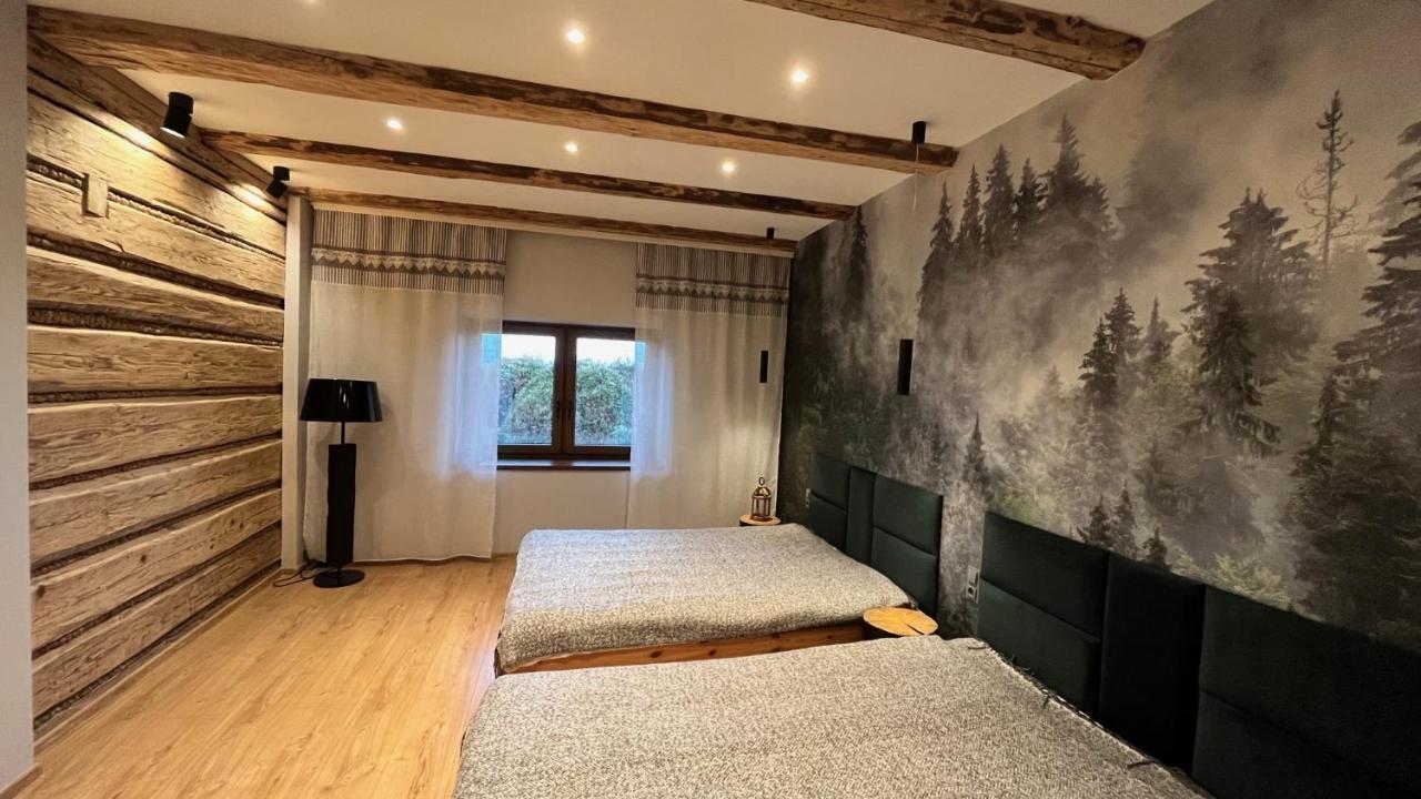 Dom Grabowa Z Sauna I Podgrzewanym Basenem Gilowice  Bagian luar foto