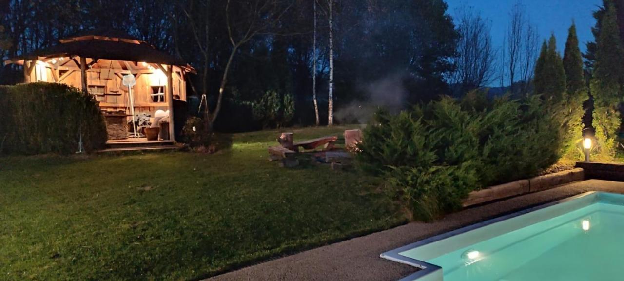Dom Grabowa Z Sauna I Podgrzewanym Basenem Gilowice  Bagian luar foto