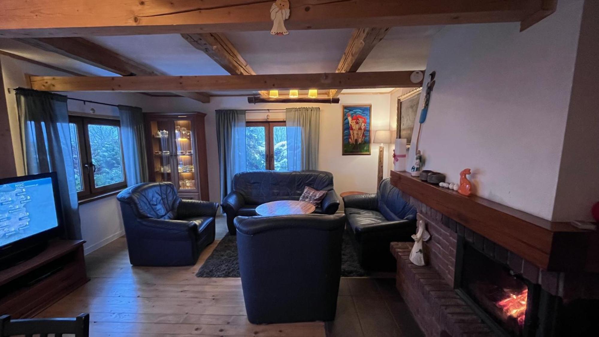 Dom Grabowa Z Sauna I Podgrzewanym Basenem Gilowice  Bagian luar foto