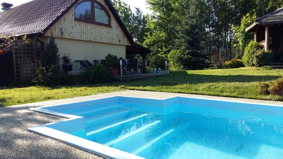 Dom Grabowa Z Sauna I Podgrzewanym Basenem Gilowice  Bagian luar foto